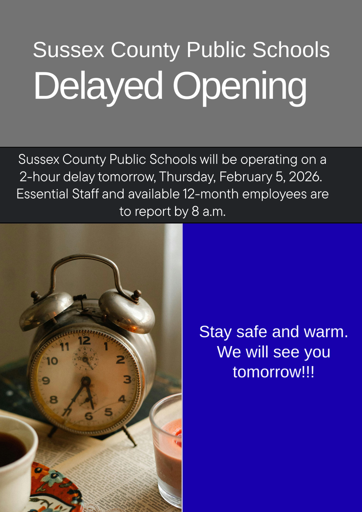 SCPS Delayed Opening Announcement: