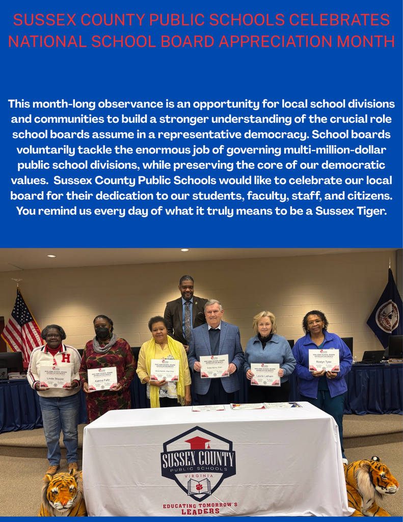 SCPS Celebrates National School Board Appreciation Month: 