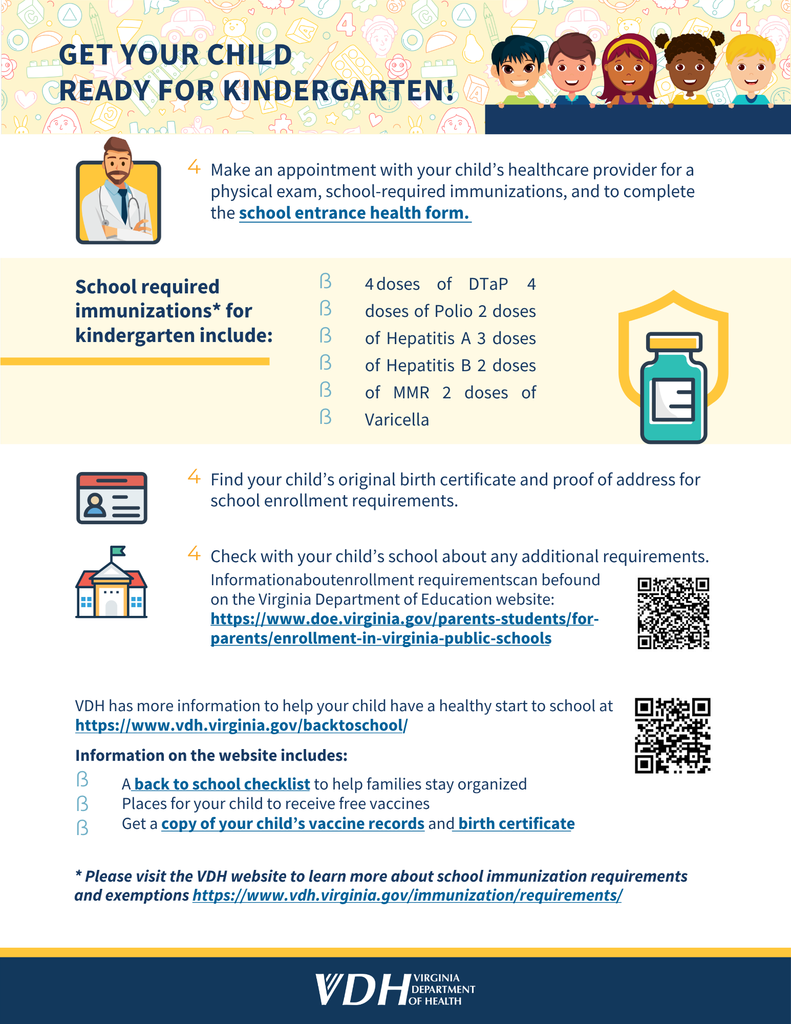Rising Kindergarten Vaccination Letter