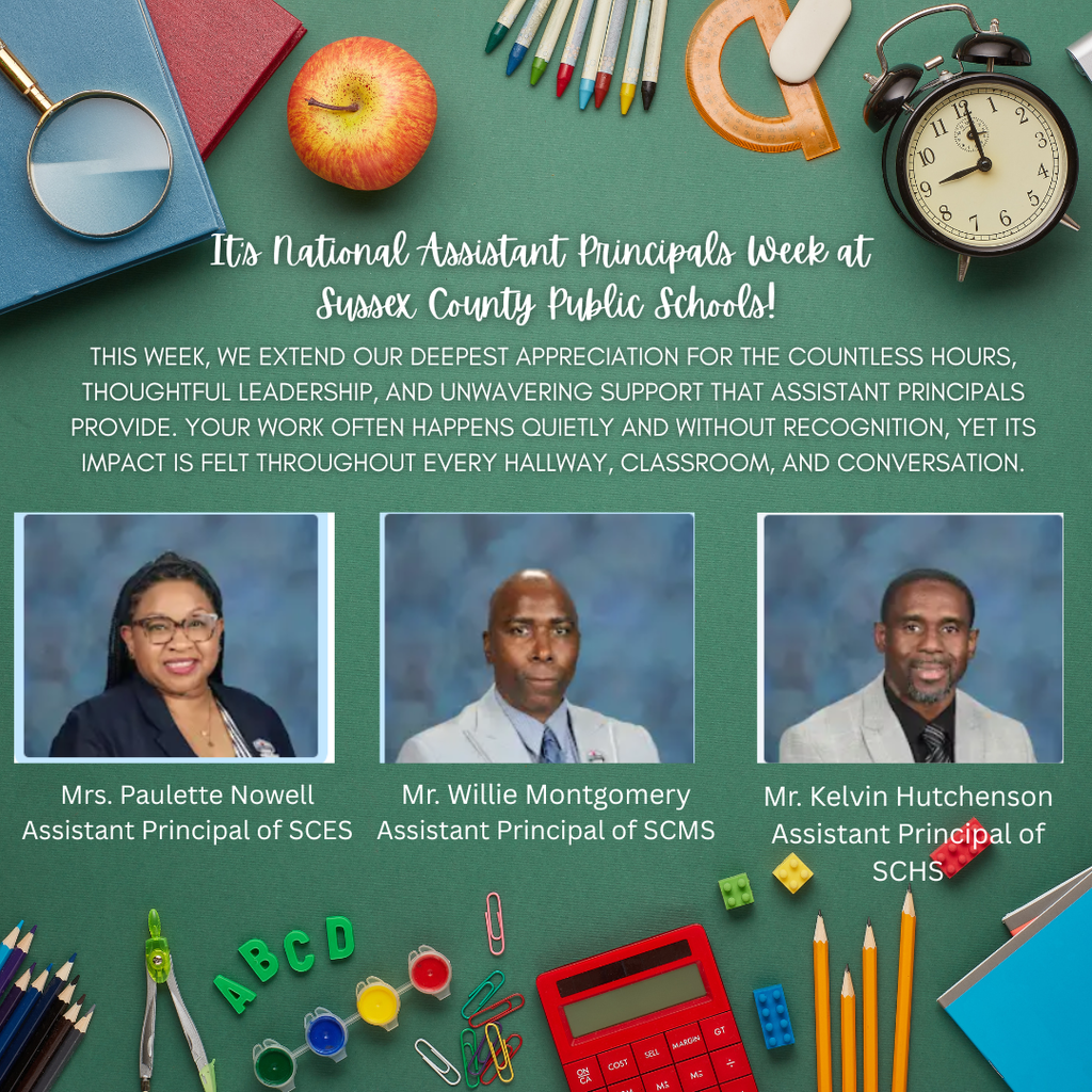 It's National Assistant Principal Week: