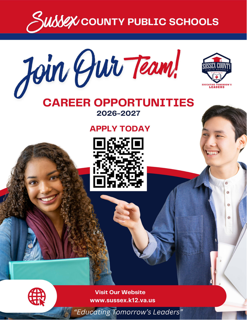 Join Our SCPS Team: Please scan the QR Codes below to apply for our job openings.