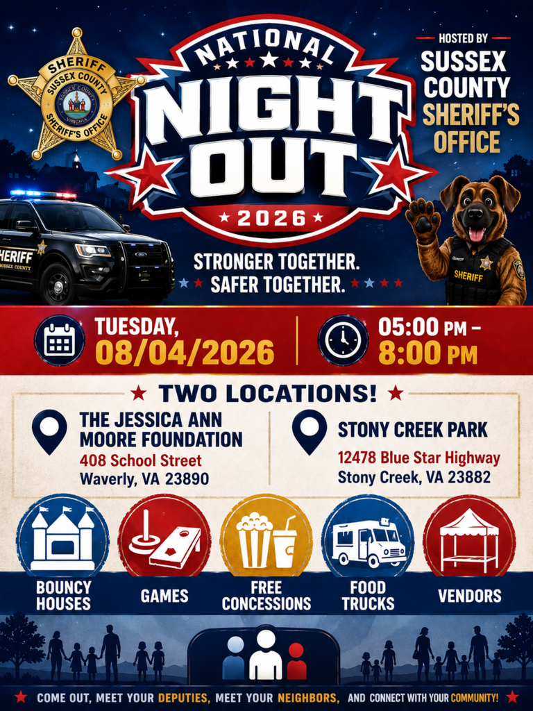 Sussex County Sheriff's Office National Night Out!