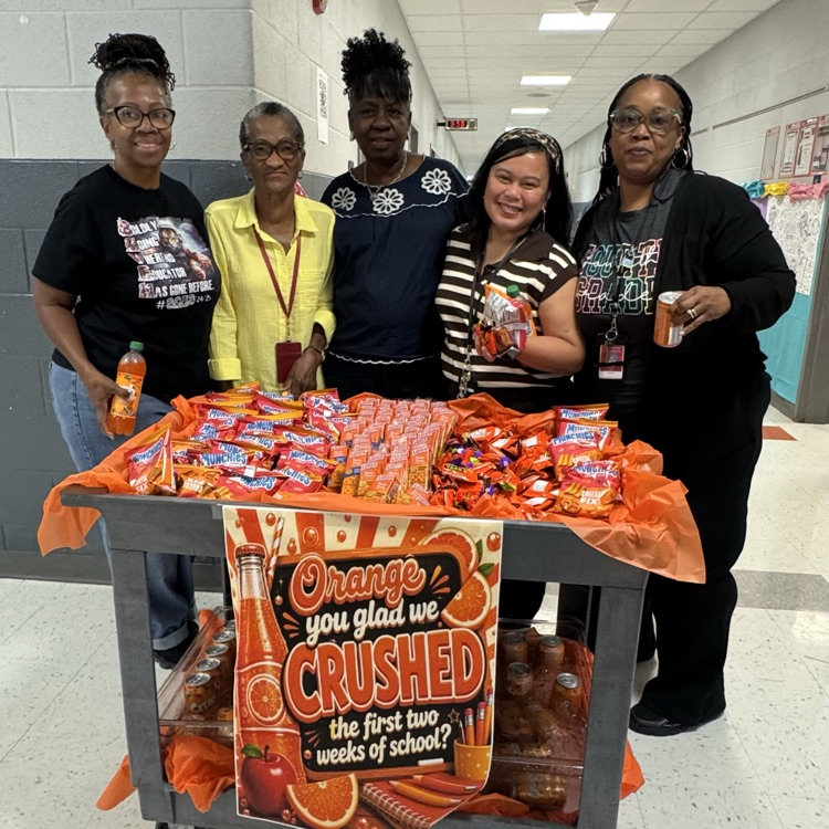 "Orange" you glad we just "Crushed" the first two weeks of school?! 