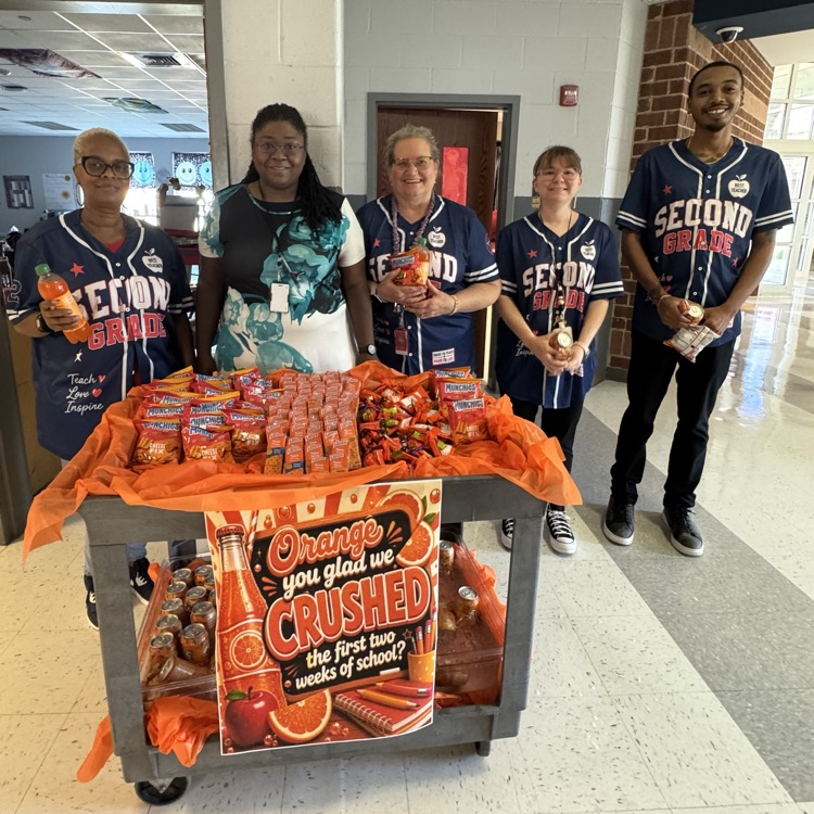 "Orange" you glad we just "Crushed" the first two weeks of school?! 