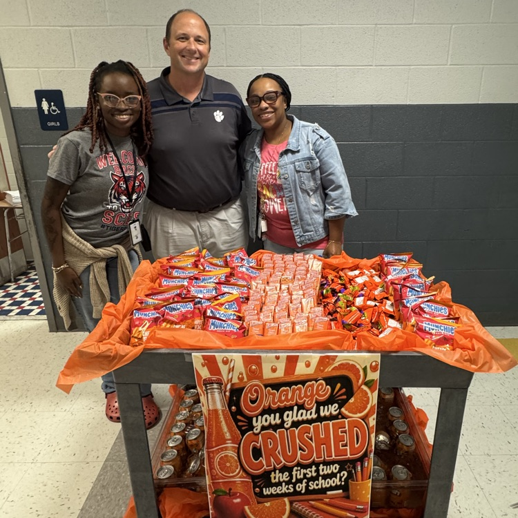 "Orange" you glad we just "Crushed" the first two weeks of school?! 
