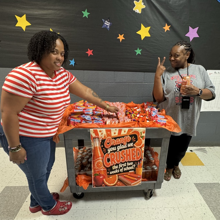 "Orange" you glad we just "Crushed" the first two weeks of school?! 