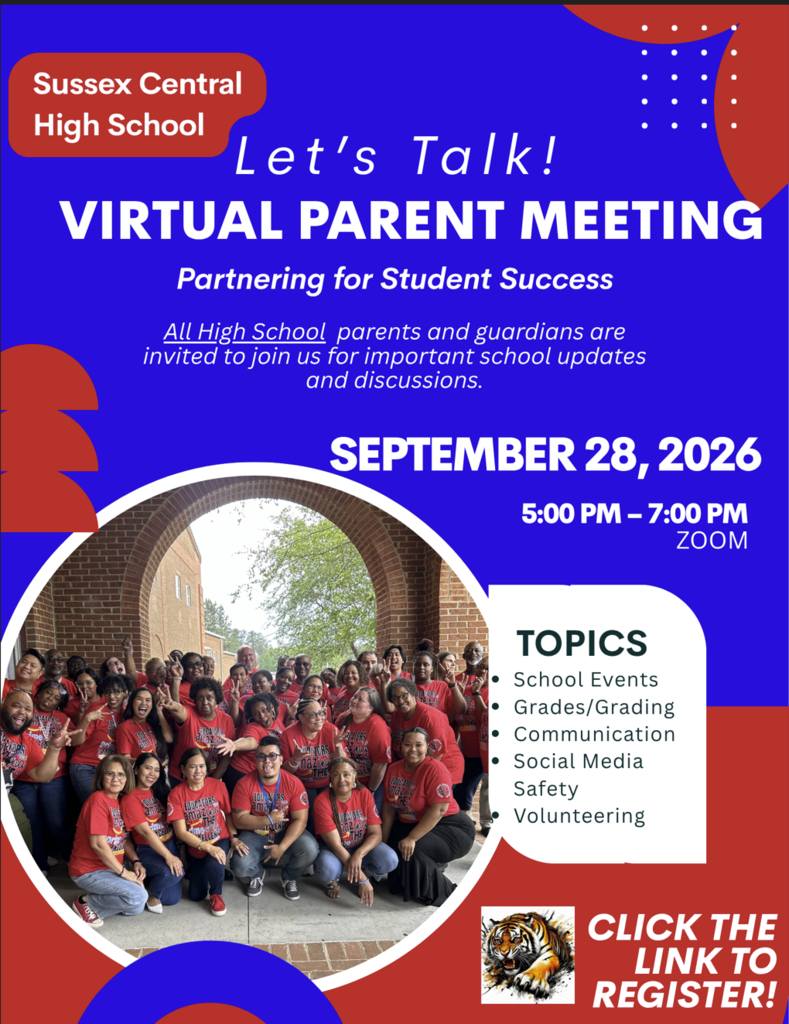 Fall Parent Meeting - SCHS