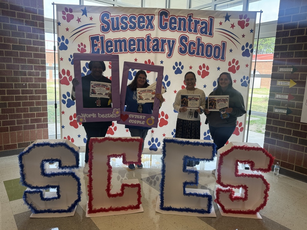 Sussex Central Elementary School ended our week with another fun-filled pep rally for our staff and students. We played games, recognized classes with the best attendance rate, and passed out staff superlative awards.    The classes with the best attendance are:  Pre-K - Ms. Tammy Stith Kindergarten - Ms. Natalia Rose First Grade - Mrs. Jasmine Flood Second Grade - Ms. Veronica Lennon Third Grade - Ms. Kathleen Rathien Fourth Grade - Mrs. Yvonne Maquilan Fifth Grade - Dr. Demetria Parker  Staff Superlatives were awarded to:  Mrs. Samantha Drake - "Early Bird Gets the Worm Award" for being the first teacher to arrive every day.  Mrs. Amie Arabacca - "Night Rider Award" for being the last teacher to leave every day.   Mrs. Audrey Riddick and Ms. Kathleen Rathien - "Cutest Couple Award" for being the best work besties at SCES.  Special shout-out to Amon Anderson for sharing some great information with the student body about attendance awareness. Thank you to our very own DJ Chase Stith for providing the music for the pep rally.   #WeLead.WeTeach.WeLove. #Don'tYouWantToBeAnSCESTiger!