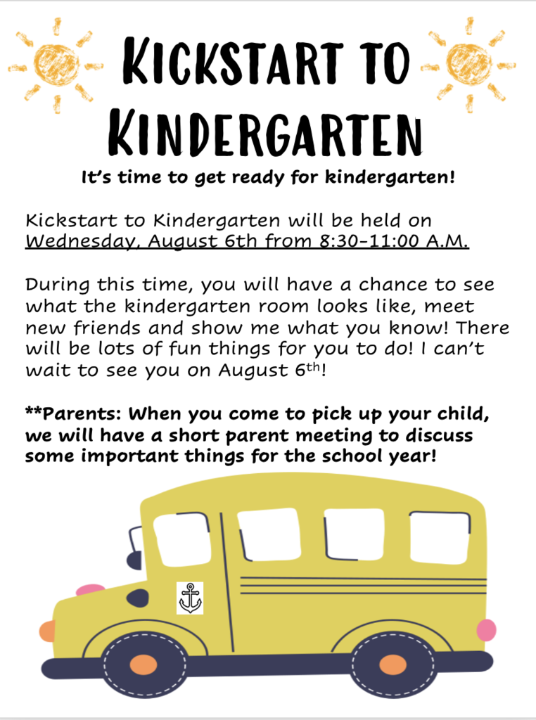 KICKSTART TO KINDERGARTEN