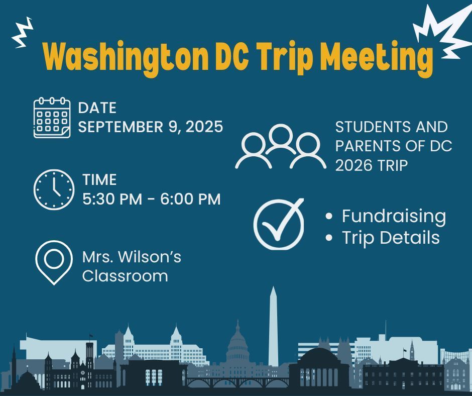 Washington DC Trip Meeting