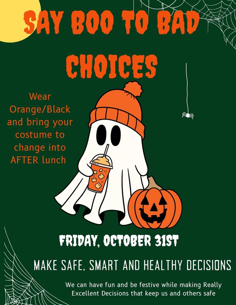 Green Boo Party Halloween Flyer