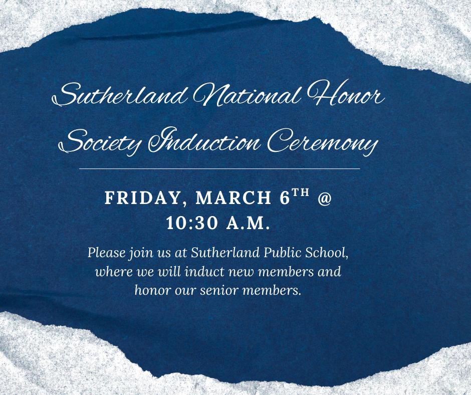 National Honor Society Induction