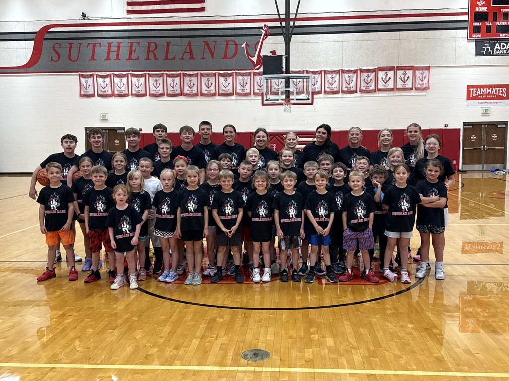 1st - 4th grade whole group with high school kids.  