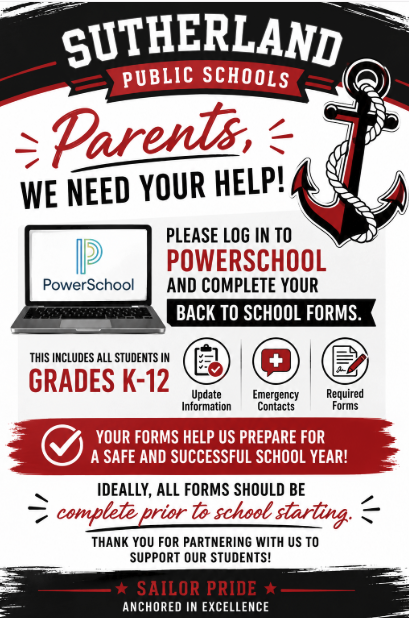 Back to School forms