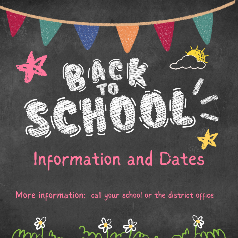 back to school dates 