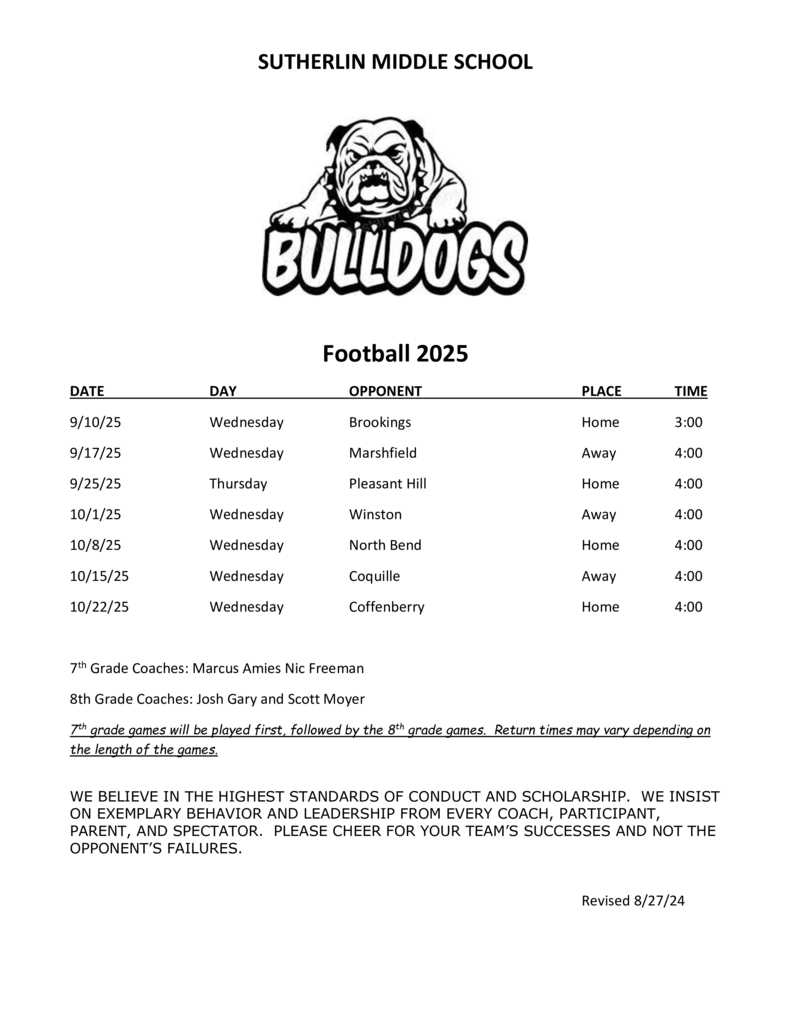 2025 SMS Football