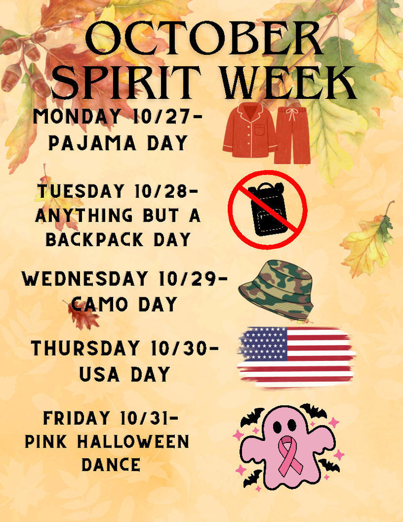 October Spirit Week