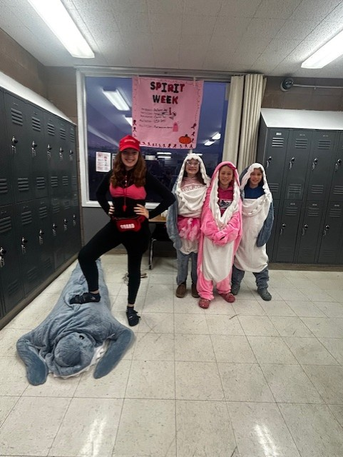 Halloween Costume/Pink out dance! 