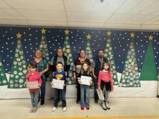 Students of the Month for December 