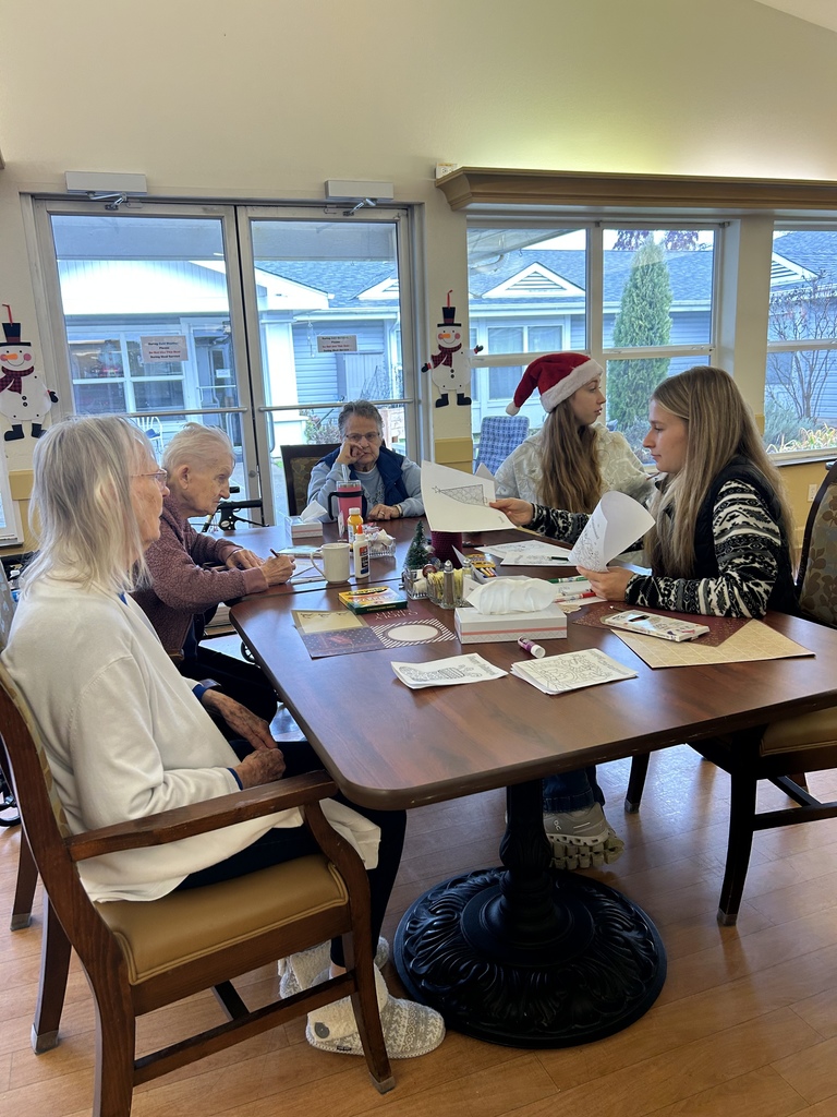 Students met with residents