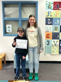 Student of the Month -- Reading