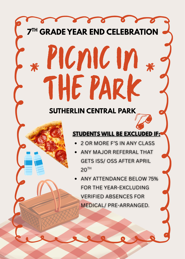 7th Grade Picnic in the Park