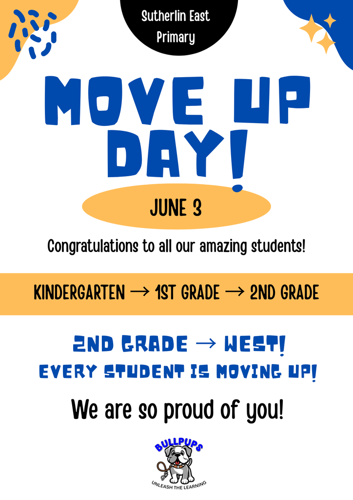 Flyer for move-up day
