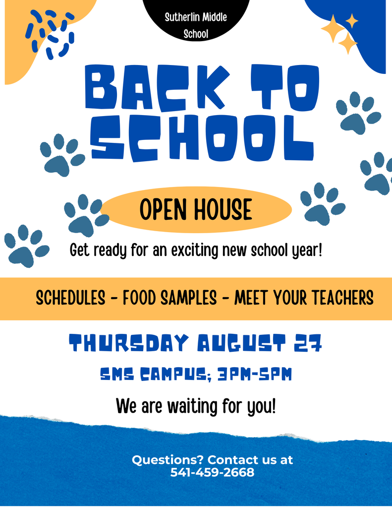 Back to School flyer