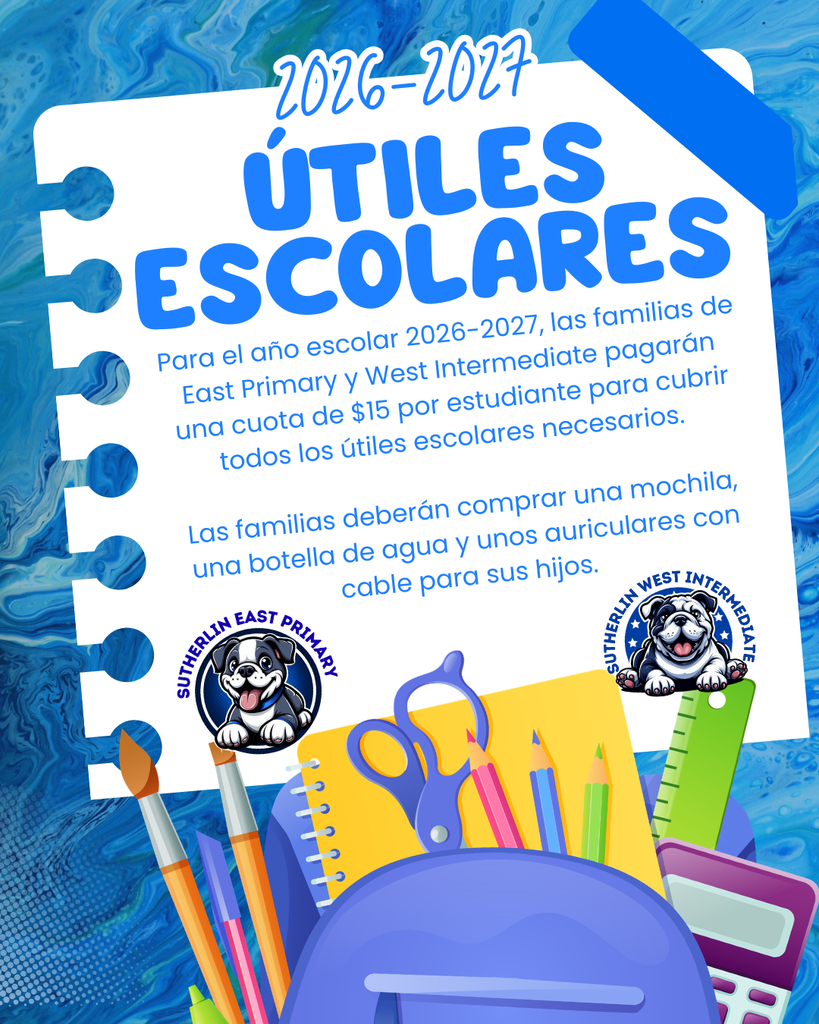 school supplies spanish