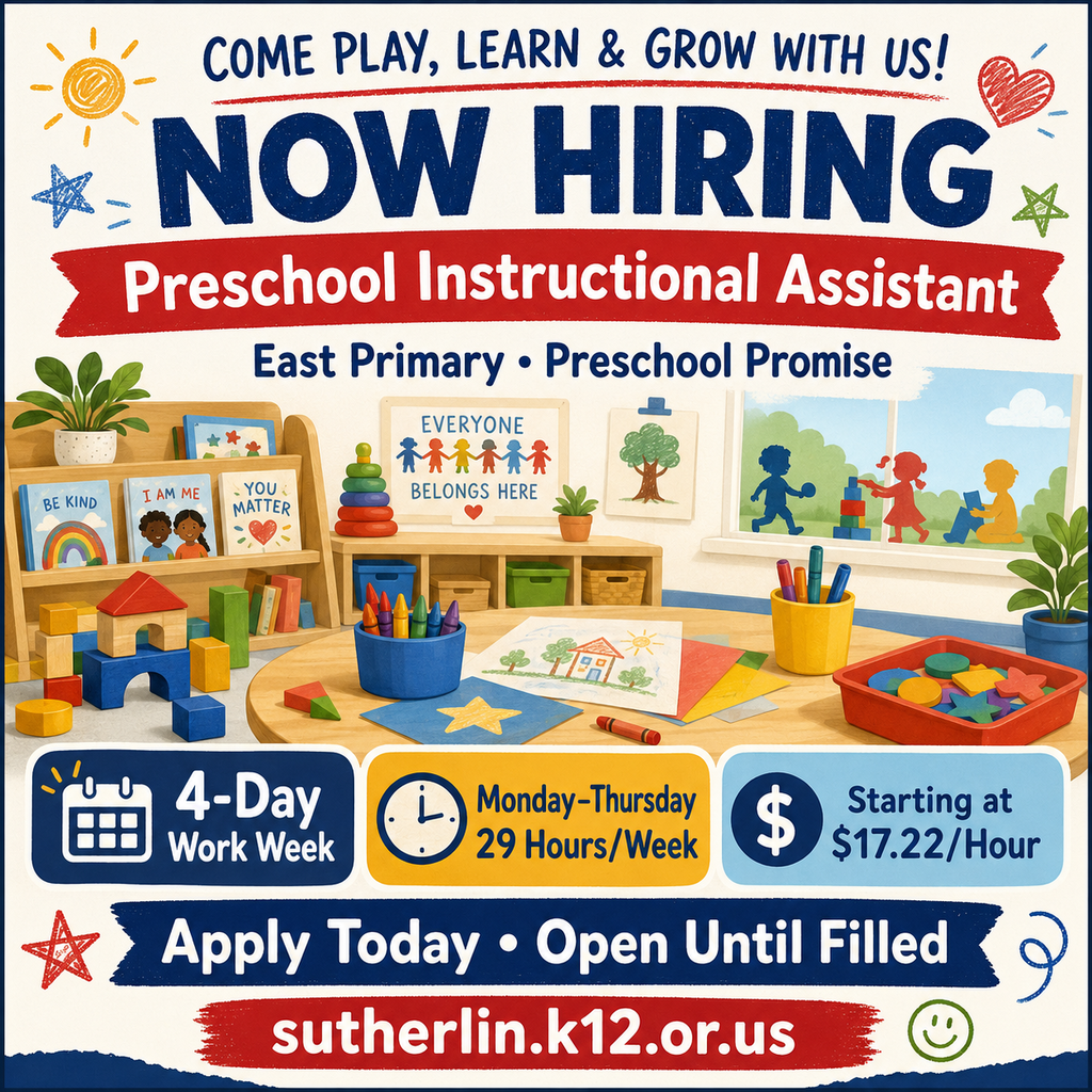 preschool job posting 