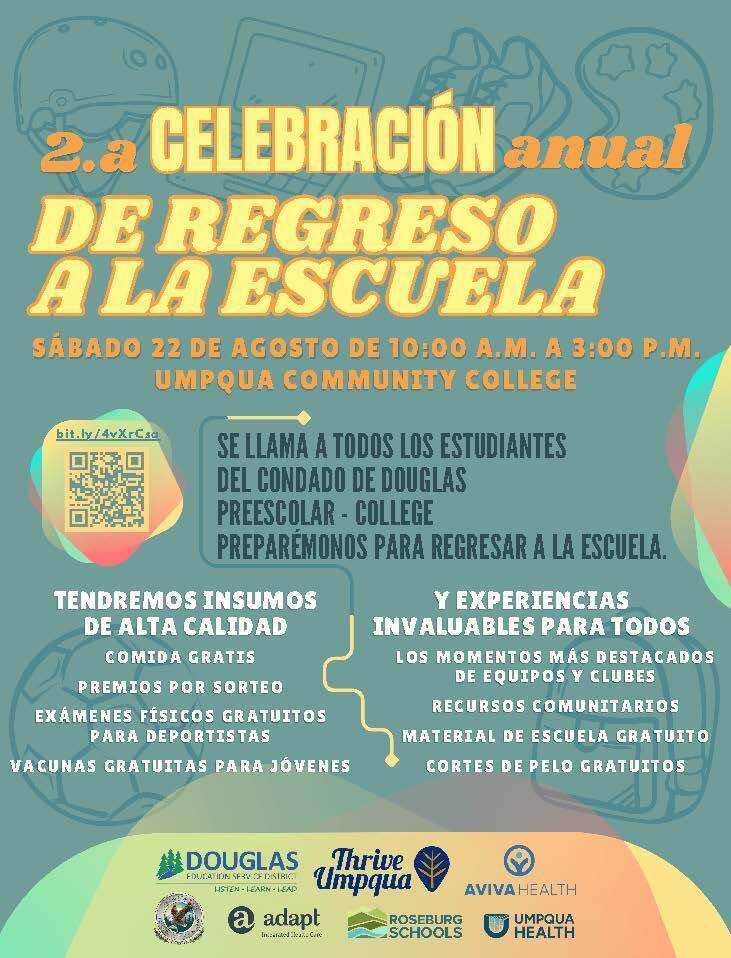 free school supplies at UCC on August 22 from 10-3