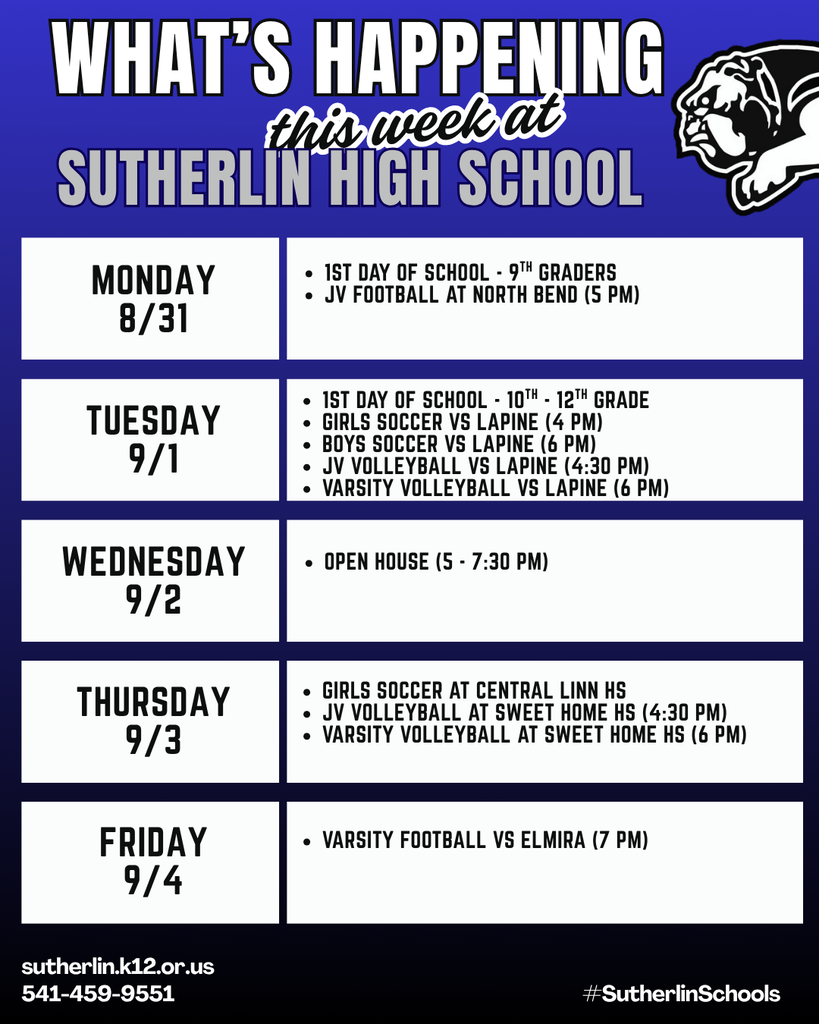 What's Happening at SHS