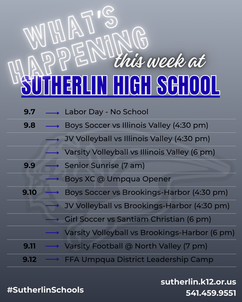 What's Happening this Week (9.6.2026)