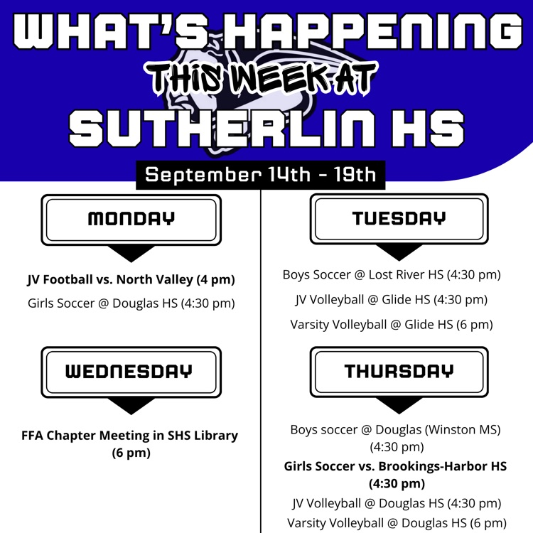Weekly Schedule