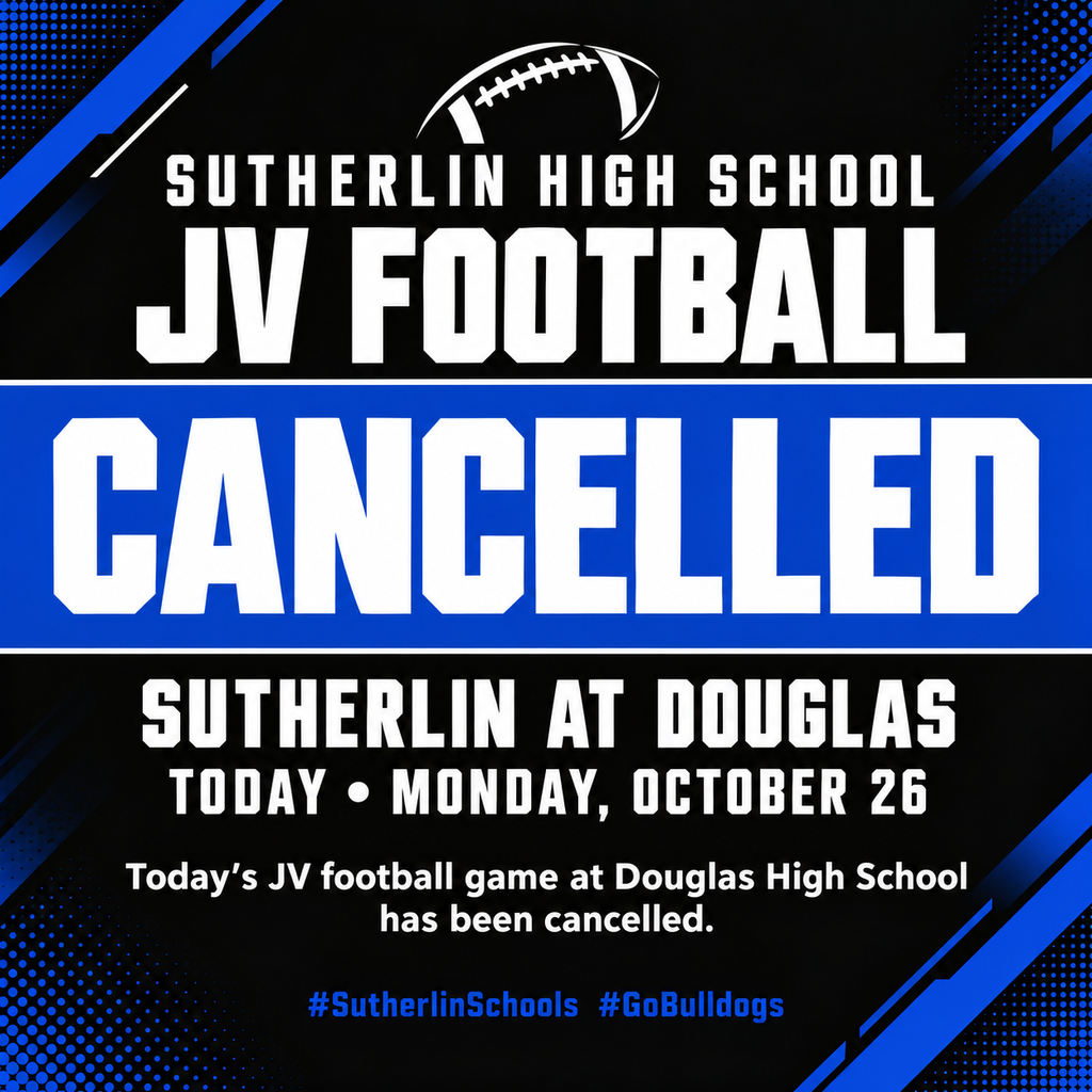 JV Football Game Cancelled
