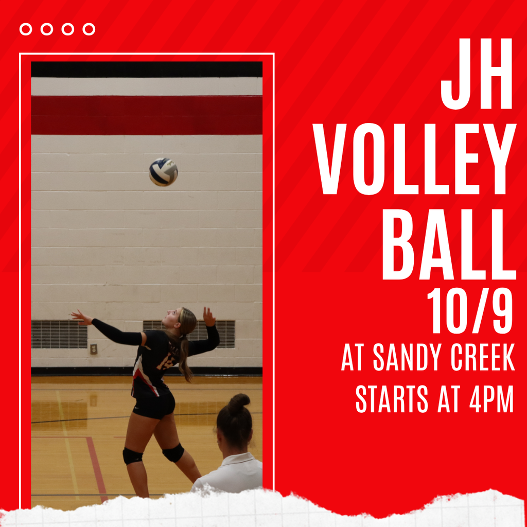 Junior High Volleyball 10/9
