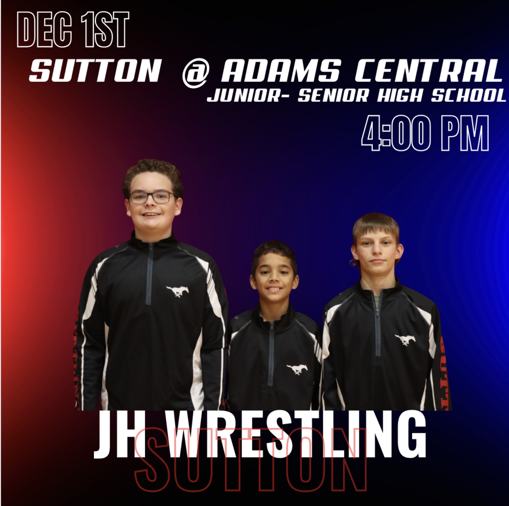 Sutton JH Wrestling Meet!