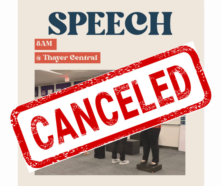 Speech Canceled