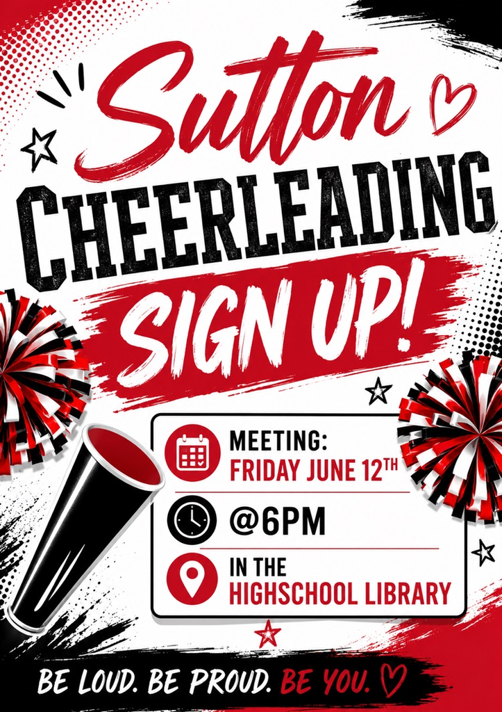 Sutton Cheer Sign Up