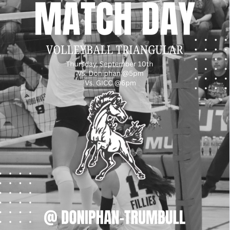 HS Volleyball vs Doniphan Triangular Image