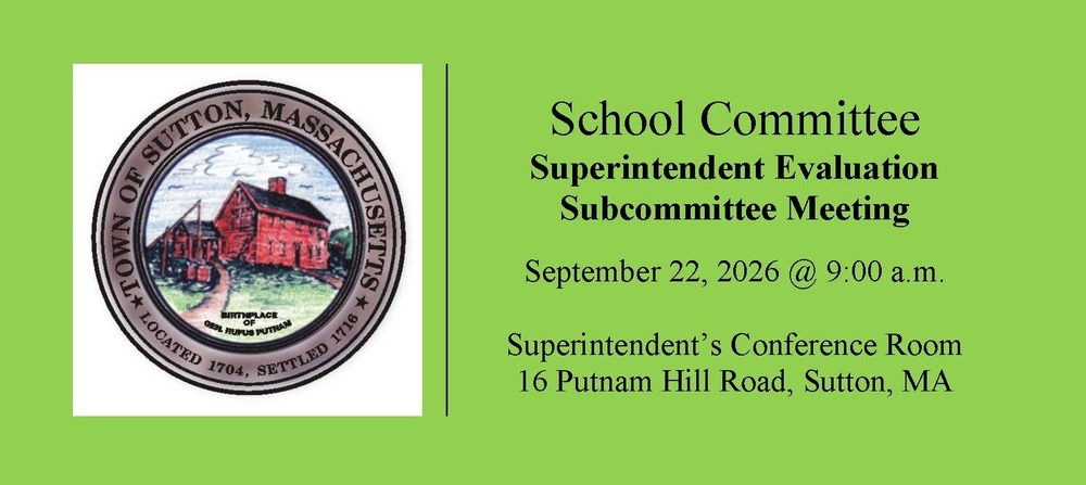 Superintendent Evaluation Subcommittee
