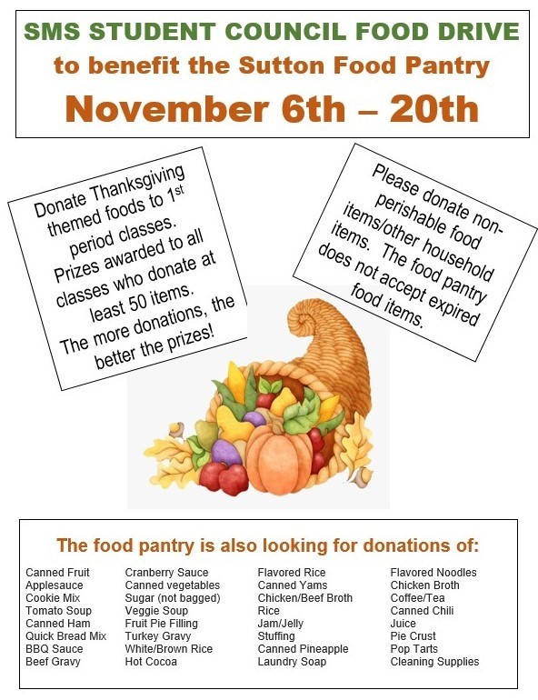 StuCo Food Drive