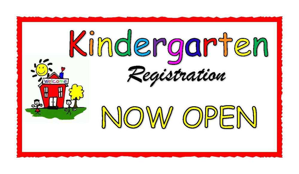 Kindergarten Registration
