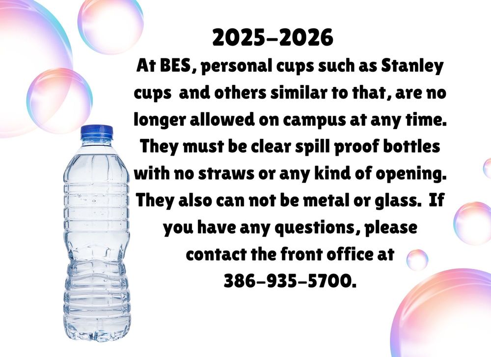 Water Bottle rule