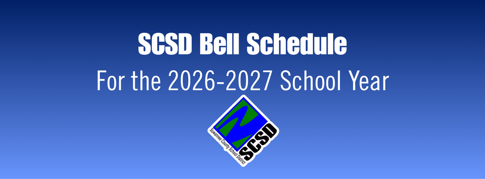 SCSD Bell Schedule