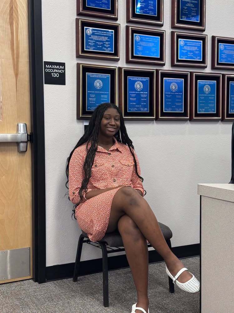 Isabella Washington Selected as Suwannee High School Student Ambassador