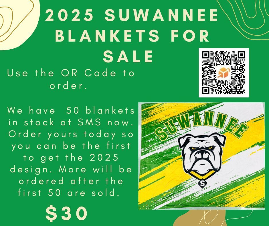 flyer for SMS blankets $30 each