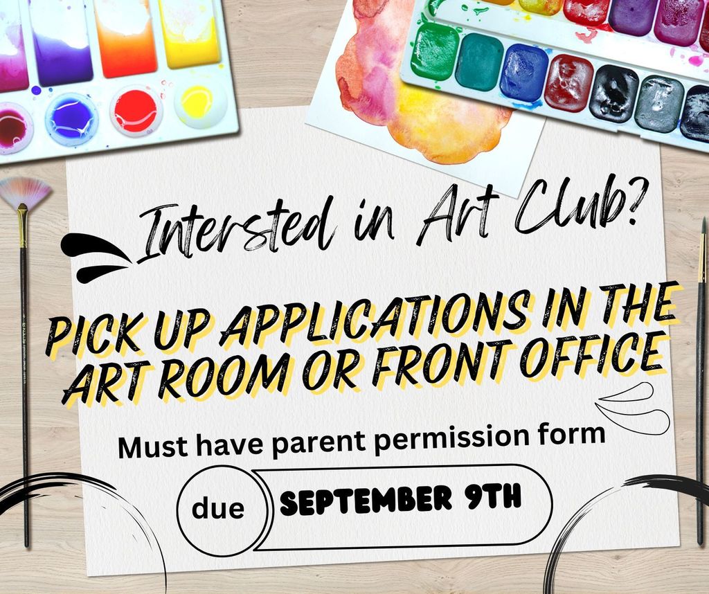 art club flyer