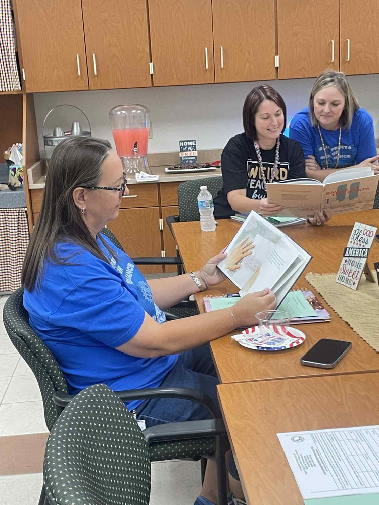 Third grade sampling the books  