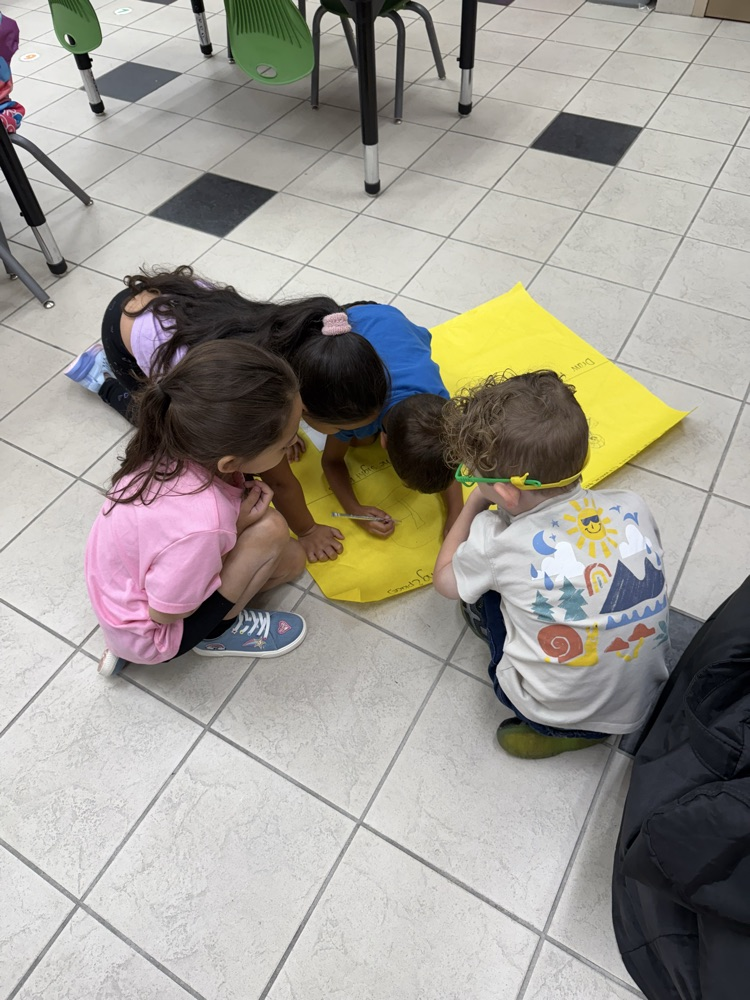 Students working on Carousel activity  